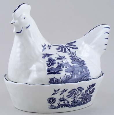 Hen Egg Basket c1990s